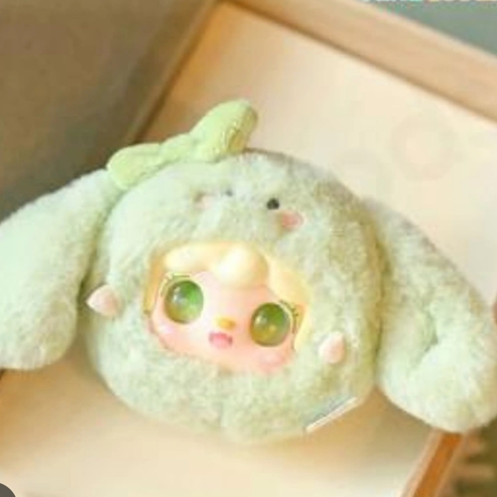 Yooki Cutely Plush Rabbit Pendant Fumeng New in Package